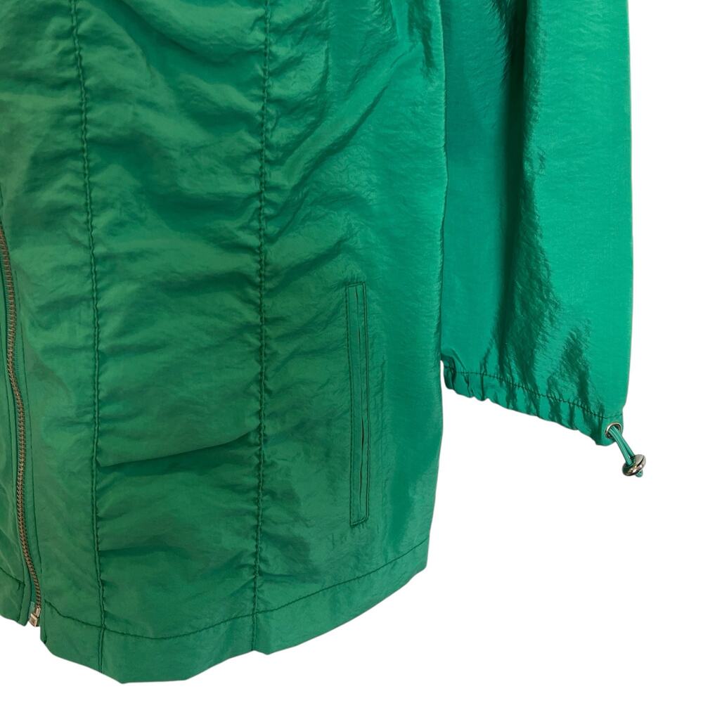 Chico's Zenergy Jacket Women's Size 2 Large 12/14 Green Zip Front Activewear - Picture 5 of 10